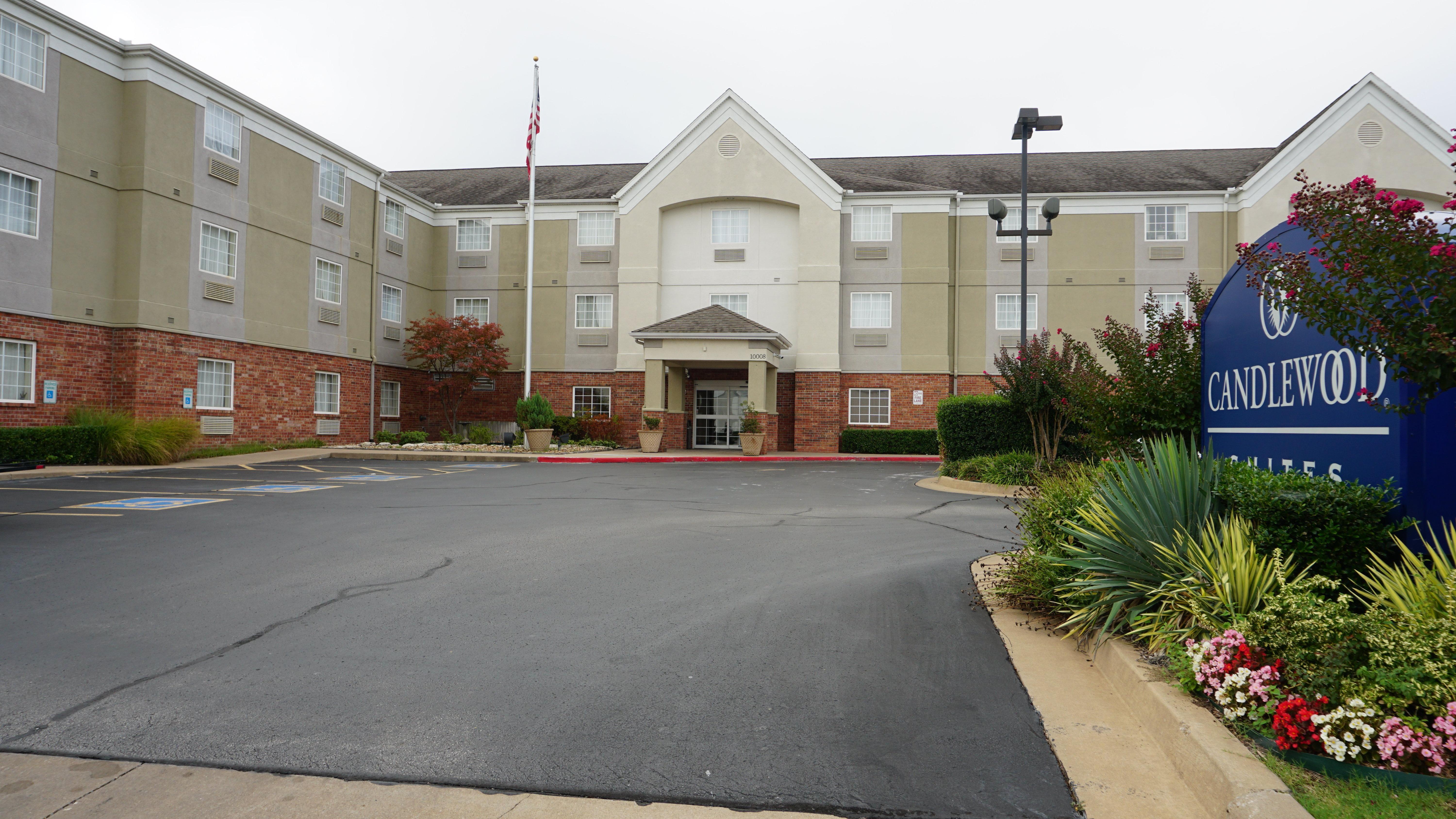 Candlewood Suites Tulsa Брокен-Эрроу Экстерьер фото